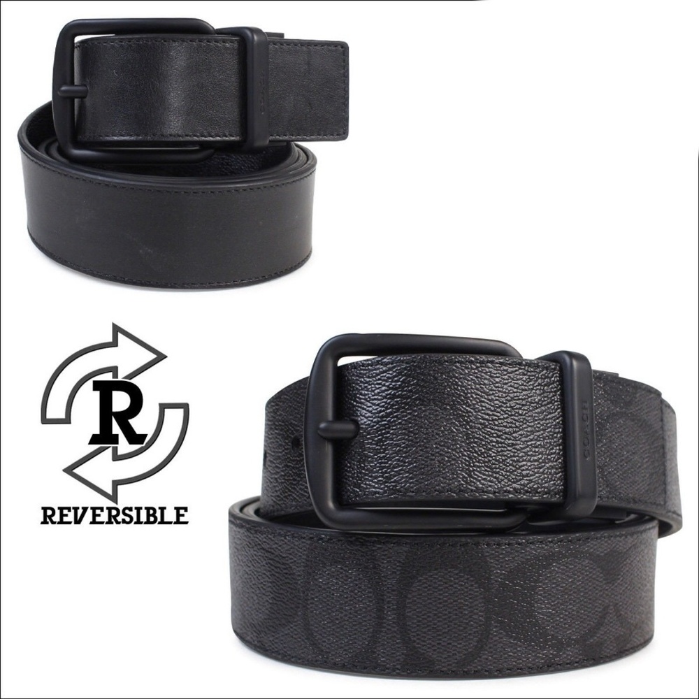 Coach Mens F64839 Cut to Size Reversible Belt - Picture 4 of 4